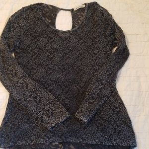 Liberation lace long sleeve top